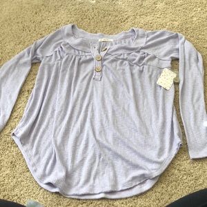 FREE PEOPLE long sleeve sweater. New w tags